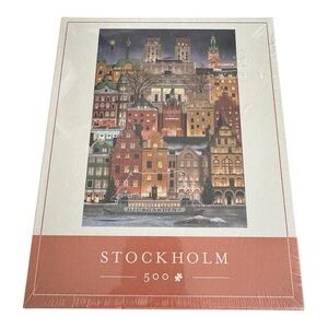 Martin Schwartz jigsaw Stockholm‎ Christmas, city puzzle 33 x 47 cm, 500 pieces